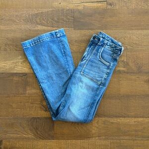 american eagle flare jeans